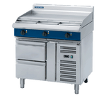 Blue Seal Evolution Series E516A-RB - 900mm Electric Cooktop  Refrigerated Base