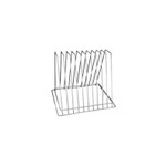 Cutting Board Rack 6 Slot Chrome Plated