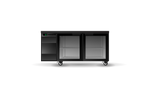 Skope CL.2.GSW BackBar 2 Glass Swing Door CounterLine Fridge - White Skope CL.2.GSW BackBar 2 Glass Swing Door CounterLine Fridge - White
