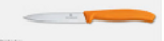 Victorinox Paring Knife 10cm Straight Orange Handle