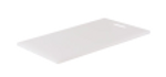 Cutting Board Polyethylene White with Handle 450x300x12mm