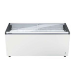499L Curved Glass Slide Lid Chest Freezer