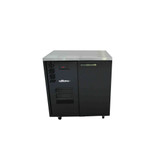 Williams HC1UGB Cameo - One Door Black Colorbond Under Counter Display Refrigerator