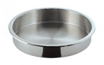 CookTek 4.5L Small Round Stainless Steel insert for Chafer CookTek 4.5L Small Round Stainless Steel insert for Chafer