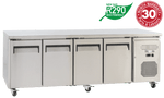Exquisite USC550H Four Solid Doors Underbench Storage Refrigerators Exquisite USC550H Four Solid Doors Underbench Storage Refrigerators