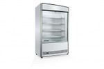 OD1100-2 Open Deck Fridge with High Sign - White