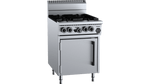 B & S (B+S) OV-SB4 Black Four Burner Oven B & S (B+S) OV-SB4 Black Four Burner Oven