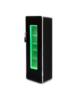 Bromic GM0300 RETRO 290L LED Single Glass Door Display Refrigerator - Retro Styling