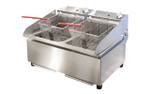 Woodson W.FRT80 Twin Pan Fryer - 2 x 8 Litre Woodson W.FRT80 Twin Pan Fryer - 2 x 8 Litre