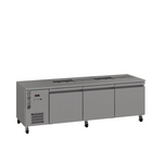 Williams HE3USSBA Emerald - Three Door Stainless Steel Under Counter Refrigerator With Blown Air Well