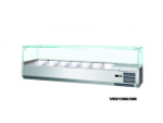Anvil VRX1800 Refrigerated Glass Canopy Ingredient Unit Anvil VRX1800 Refrigerated Glass Canopy Ingredient Unit