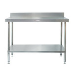 Simply Stainless SS02.7.1800 Work Bench with Splashback
