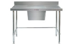 Simply Stainless SS05.7.1800.C LB Sink Bench with Splashback Simply Stainless SS05.7.1800.C LB Sink Bench with Splashback