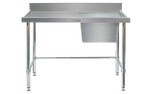 Simply Stainless SS05.7.1800.R LB Sink Bench with Splashback Simply Stainless SS05.7.1800.R LB Sink Bench with Splashback