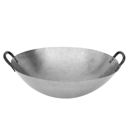Two Handle Iron Wok - 380mm/15"