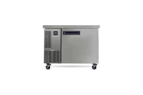 PG200HC Pegasus 1 Solid Door 2/1 Underbench GN Fridge - Black