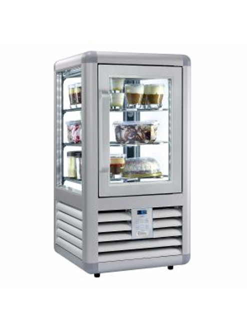 Bromic CTF0100G4S Flat Glass 100L Single Door Countertop Freezer