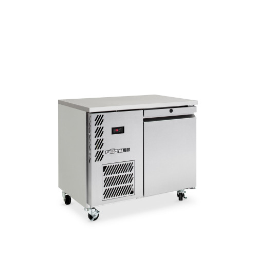 Williams HO1USS Opal - One Door Stainless Steel Under Counter Storage Refrigerator
