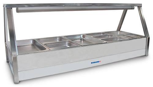 Roband E25  Straight Glass Hot Foodbar
