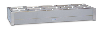 Roband BM25A Hot Bain Marie 10 x 1/2 size pans, double row