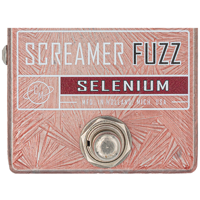 Screamer Fuzz Selenium Finish Close Up