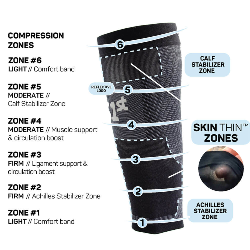 OS1st Thin Air Compression Calf Sleeves | Free Shipping Offer!