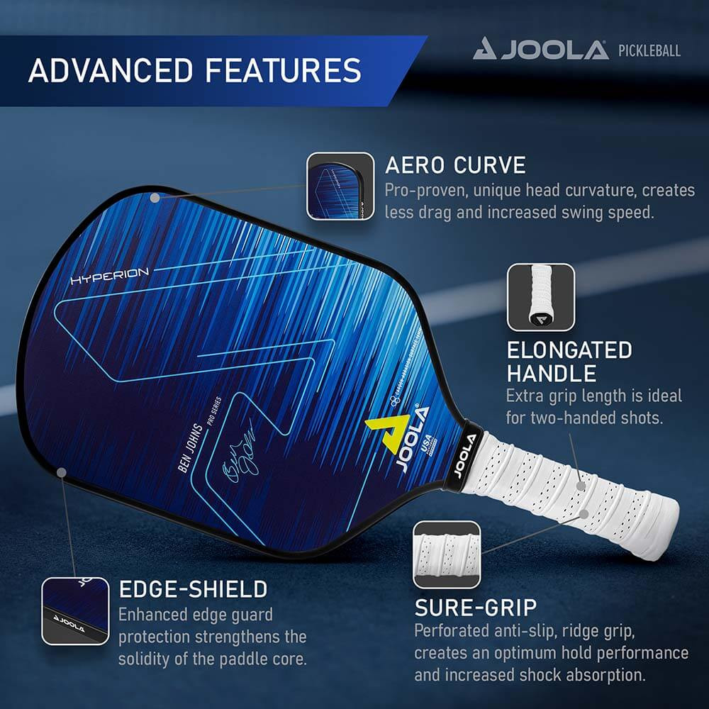 JOOLA Ben Johns Hyperion CAS 16mm ヨーラ JOOLA Ben Johns Hyperion CAS 16 Pickleball Paddle