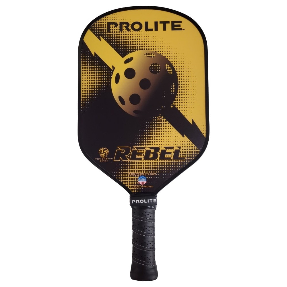 PROLITE Rebel PowerSpin 2.0 ピックルボールパドル - 反応性