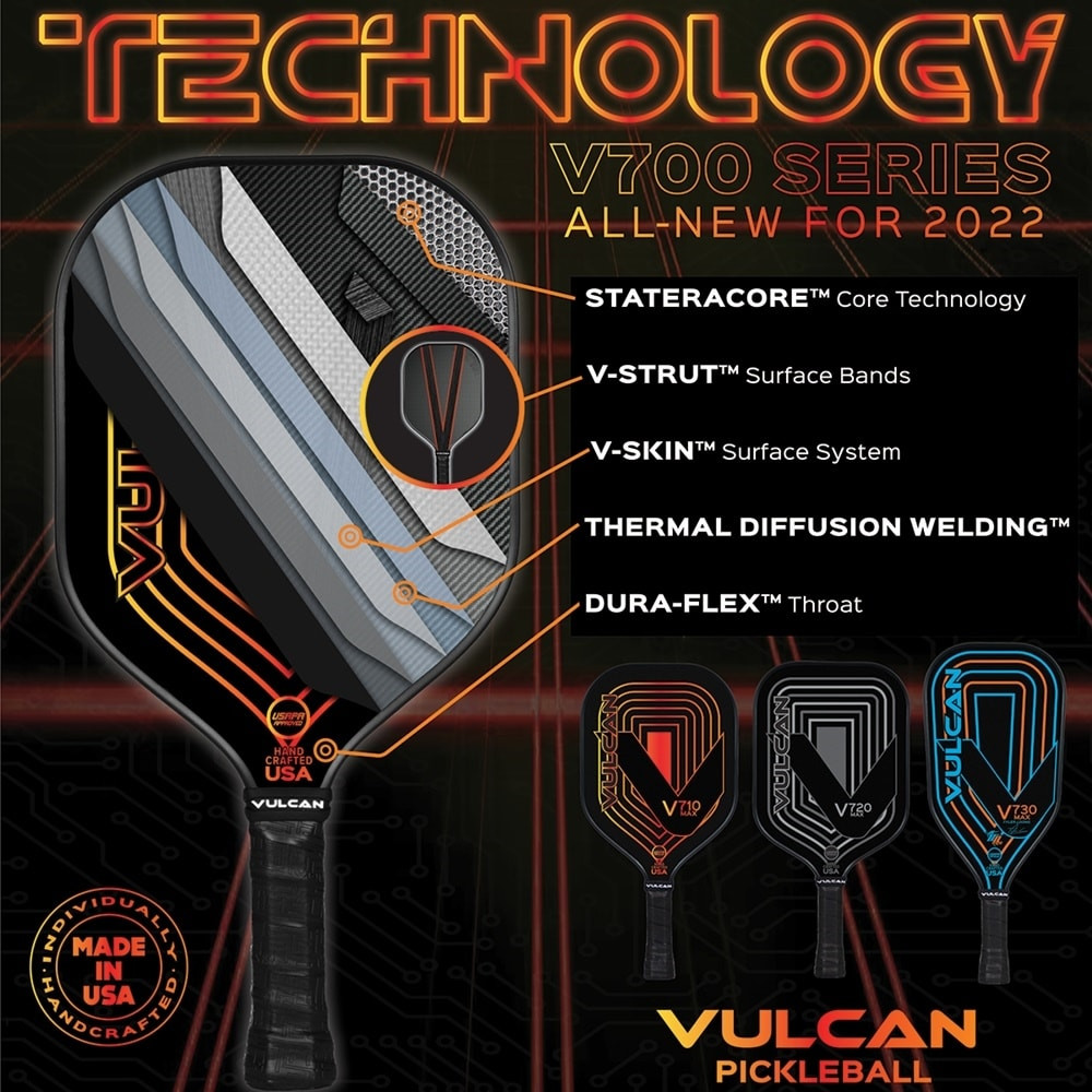 Vulcan V330 Pickleball Paddle - Thumbnail 4