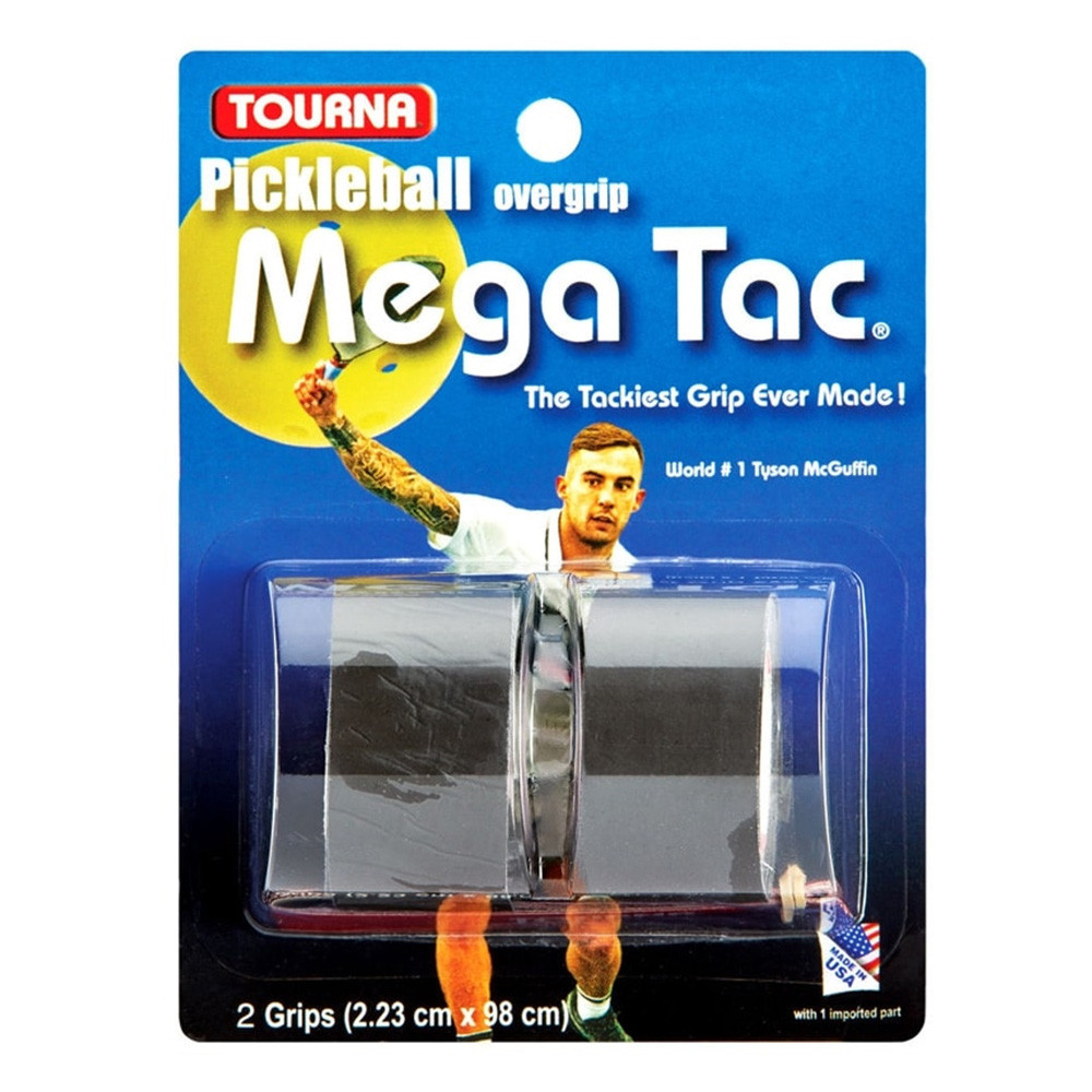 Tourna Padel Mega Tac – 3 Grip Roll – Black 