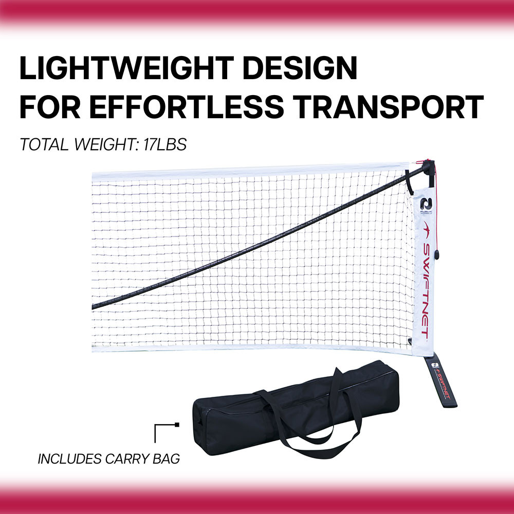 SwiftNet 2.1 Portable Pickleball Net | Free Shipping Offer