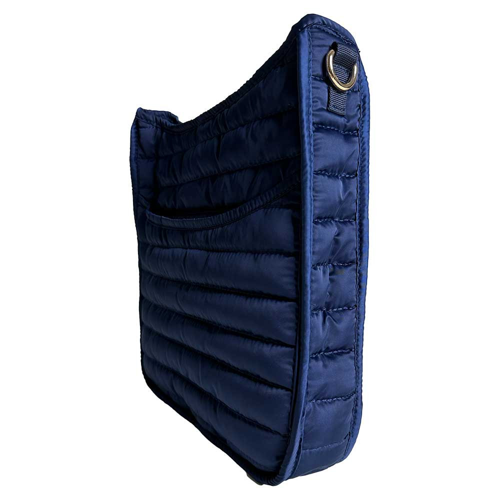 ah.dorned Everly Quilted Puffy Messenger Bag