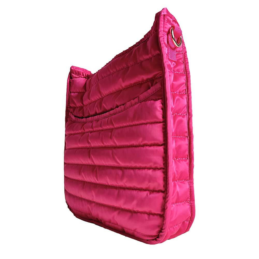 ah.dorned Eliza Quilted Puffy Sling Bag Fast Free Shipping