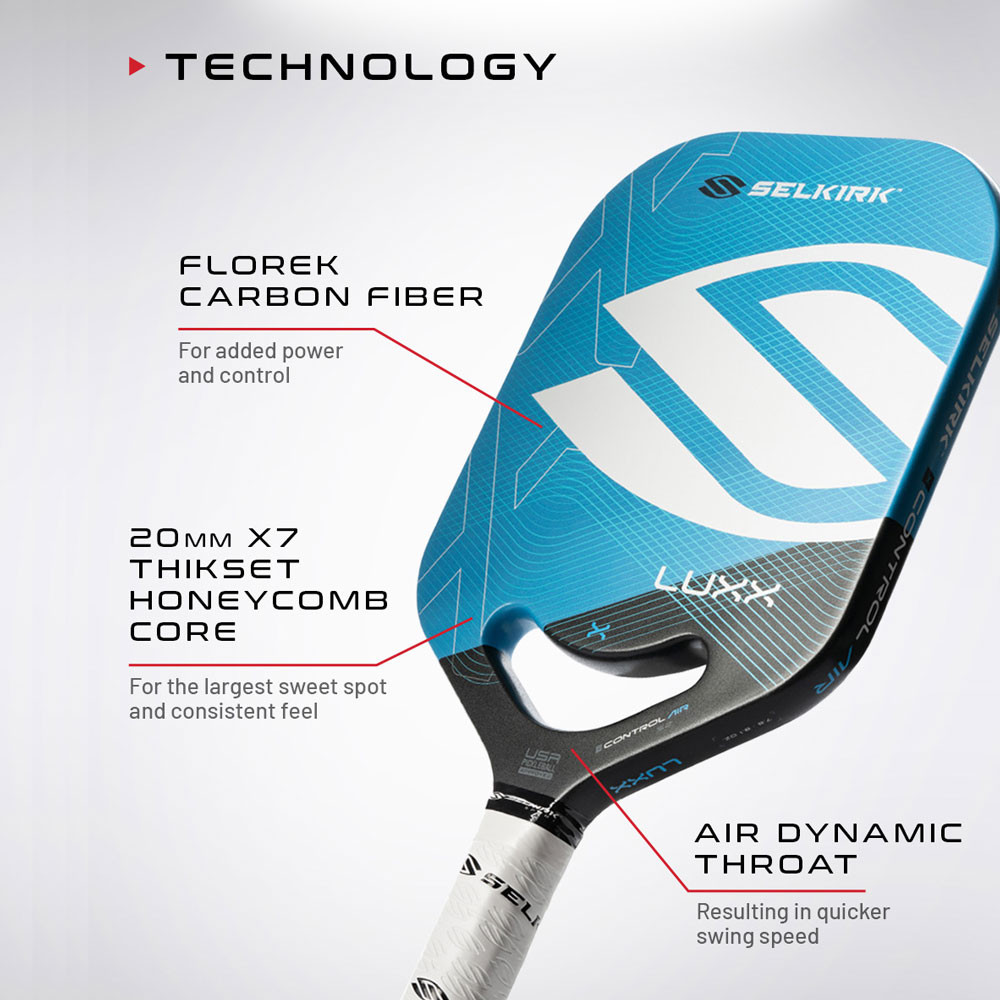 Selkirk LUXX Control Air S2 Pickleball Paddle | Fast, Free