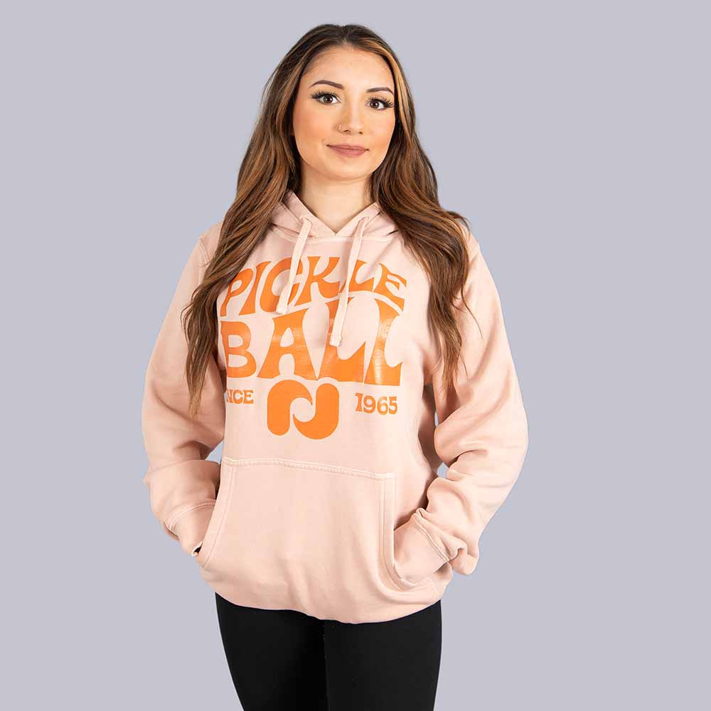 Heritage Pickle-ball Groovy Front Logo Hoodie - Unisex | Fast