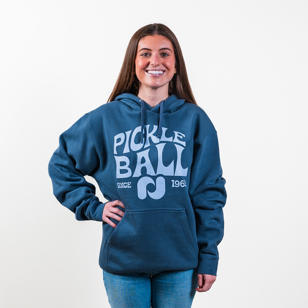 Heritage Pickle-ball Groovy Front Logo Hoodie - Unisex | Fast