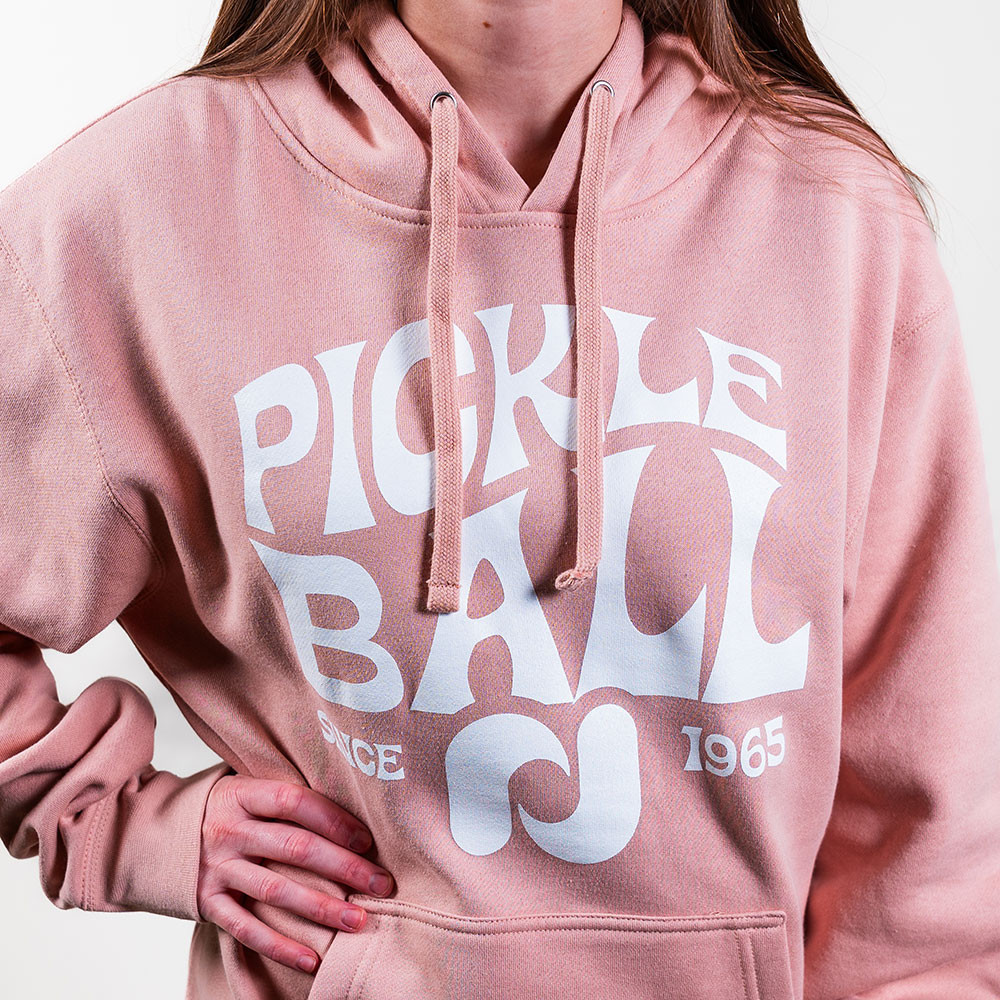 Heritage Pickle-ball Groovy Front Logo Hoodie - Unisex | Fast
