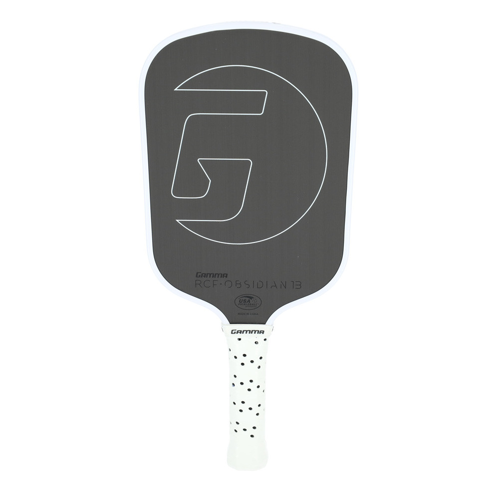 GAMMA RCF Obsidian 13mm All-Court Pickleball Paddle | Fast, Free