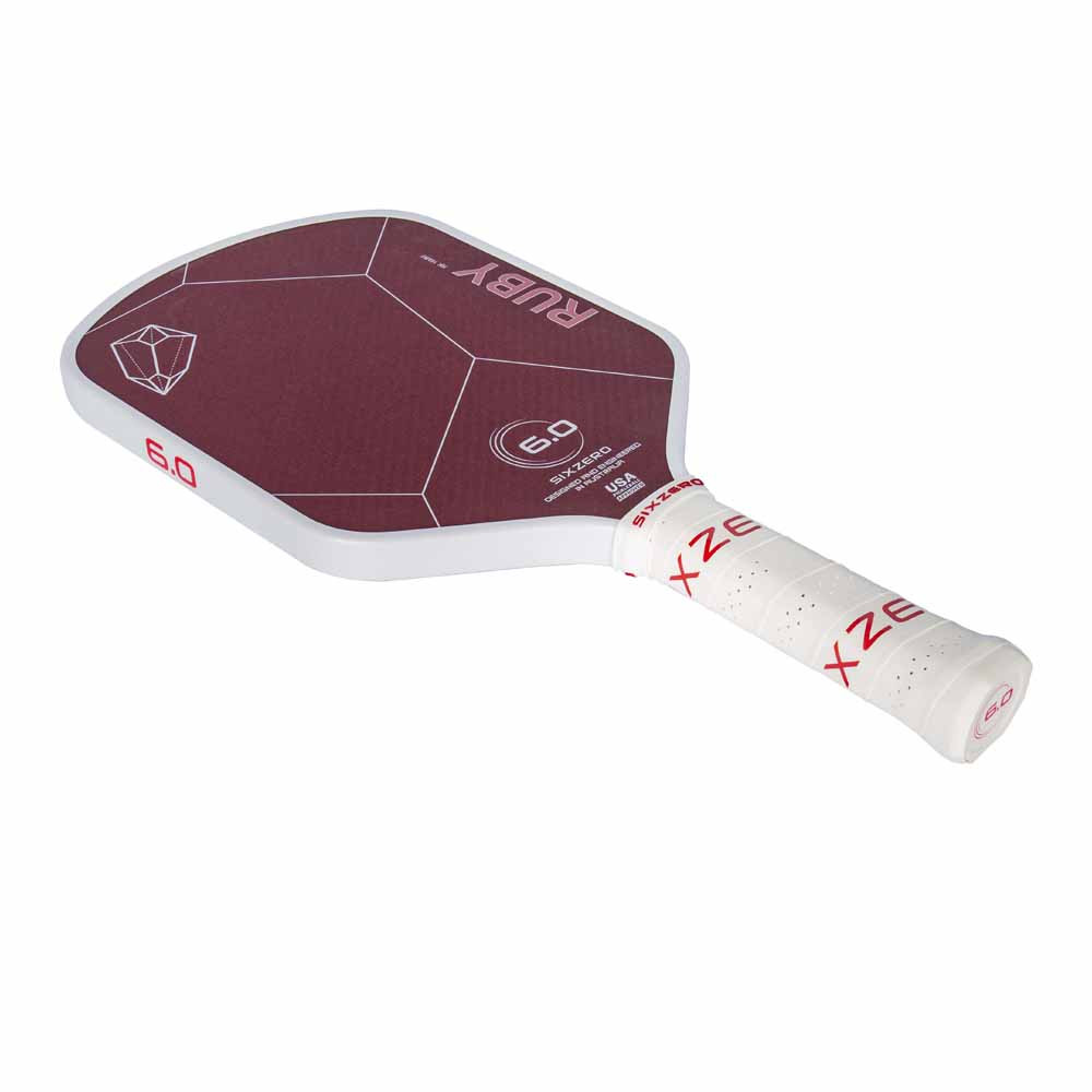ピックルボールパドル Six Zero Ruby Kevlar USAPA承認 Six Zero Ruby Pickleball Paddle