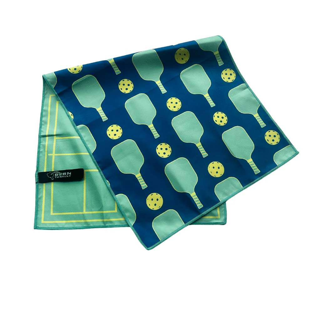 Born to Rally Pickleball Towel - Thumbnail 4