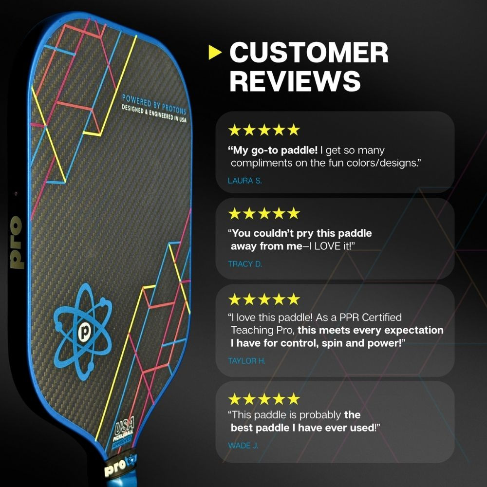 Proton Series Four Pickleball Paddle - Project Roadrunner