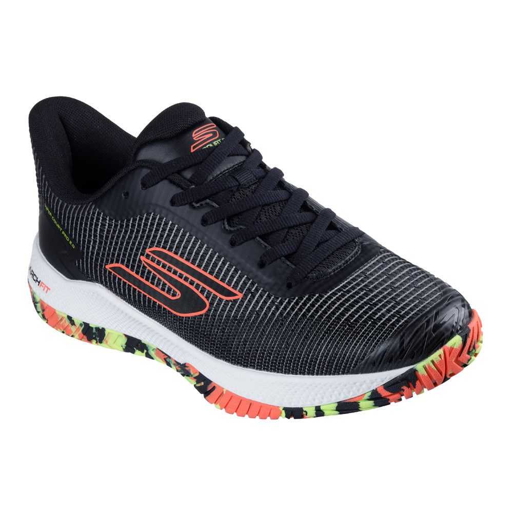 Skechers Viper Court Pro 2.0 Black/Multi Men's Shoe | Fast, Free