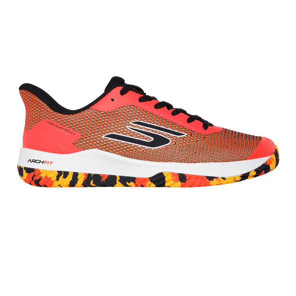 Skechers Viper Court Pro 2.0 Orange Men's Shoe | Fast, Free Shipping!