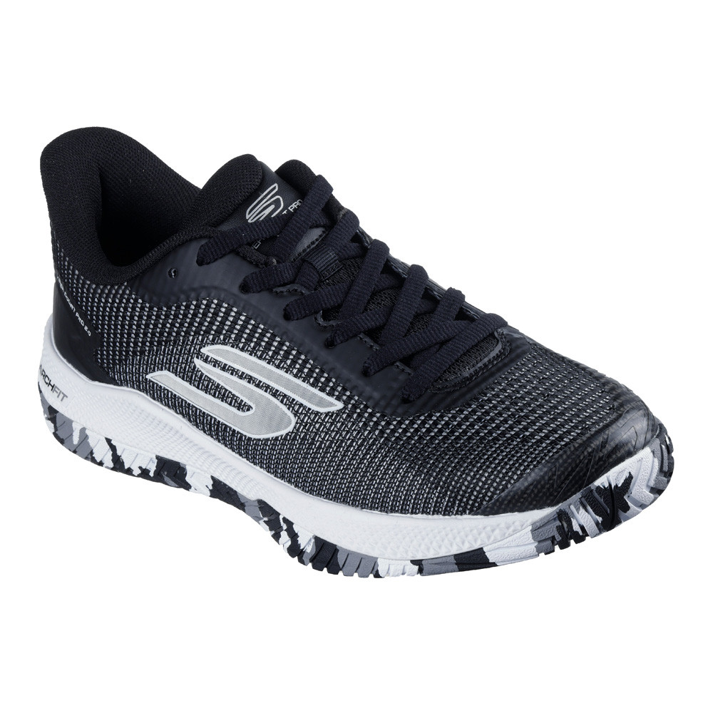 Skechers Viper Court Pro 2.0 Black/White Women's Shoe | Fast, Free