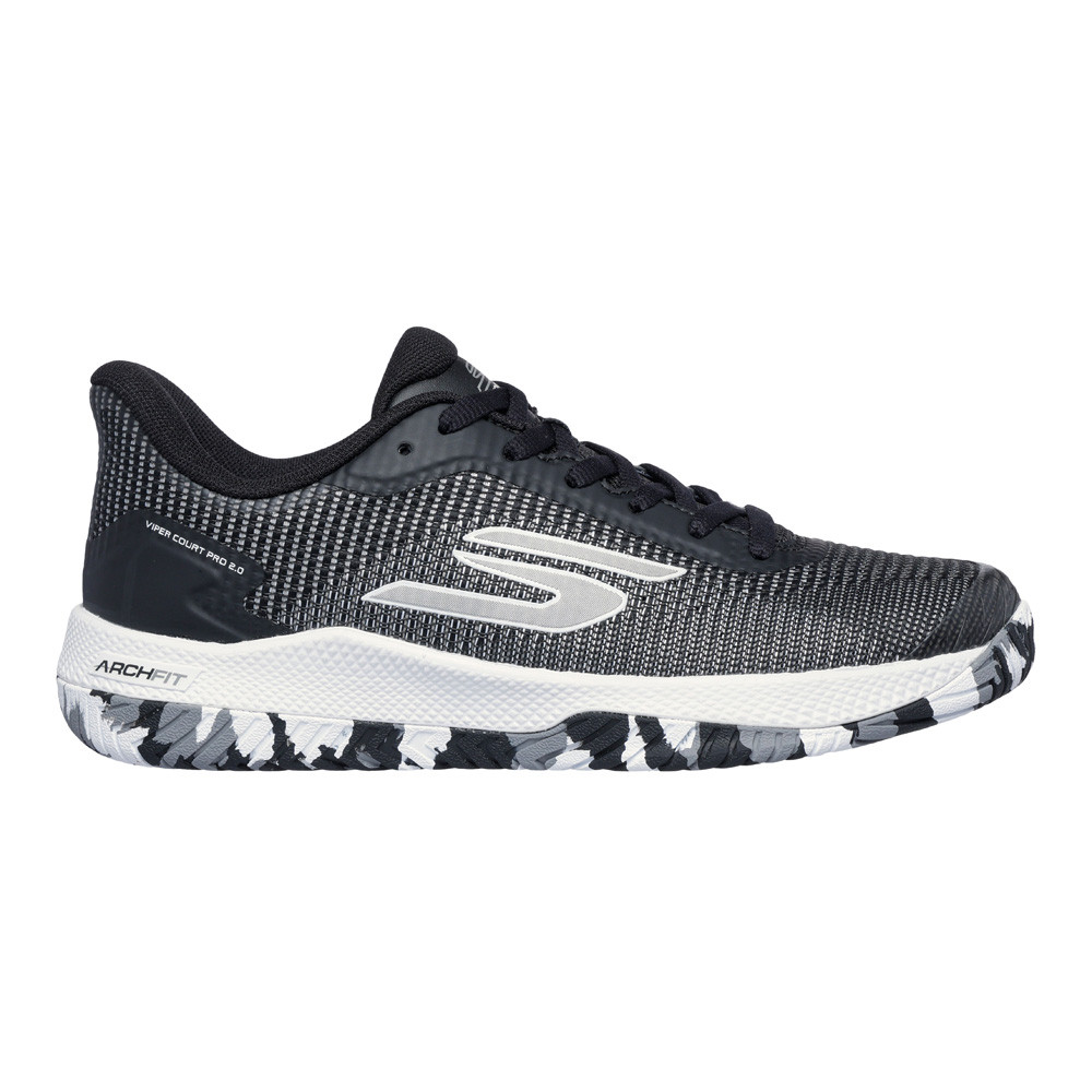 (取寄) スケッチャーズ レディース ピックルボール バイパー コート プロ 2.0 スニーカー SKECHERS women Pickleball Viper Court Pro 2.0 Sneaker Black/White Skechers Viper Court Pro 2.0 Black/White Women's Shoe | Fast, Free