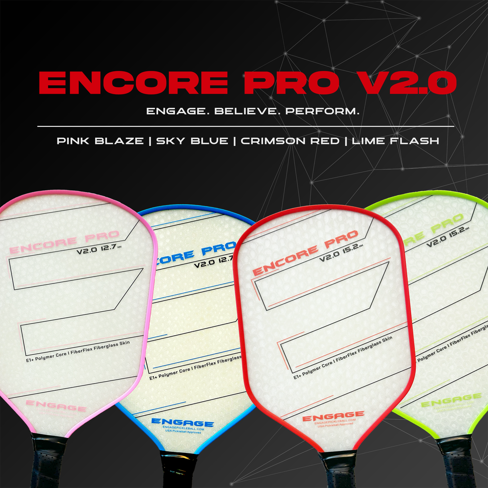 Engage Encore Pro V2.0 15.2mm Pickleball Paddle | Pickleball Central