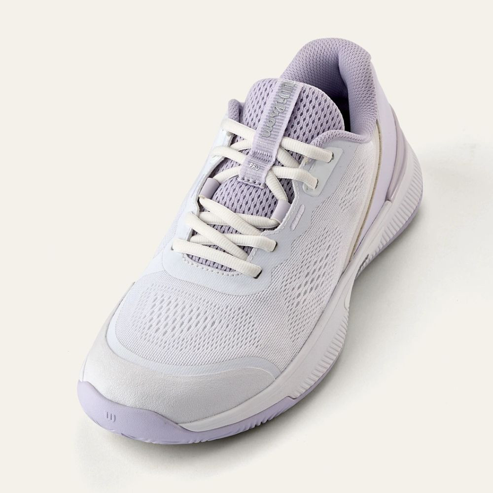 Wilson Intrigue Pro Court Women's White/Lavender Blue/Silver Shoe