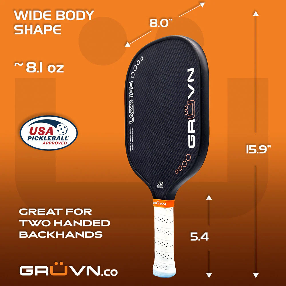 GRUVN LAZR-16S Pickleball Paddle | Pickleball Central