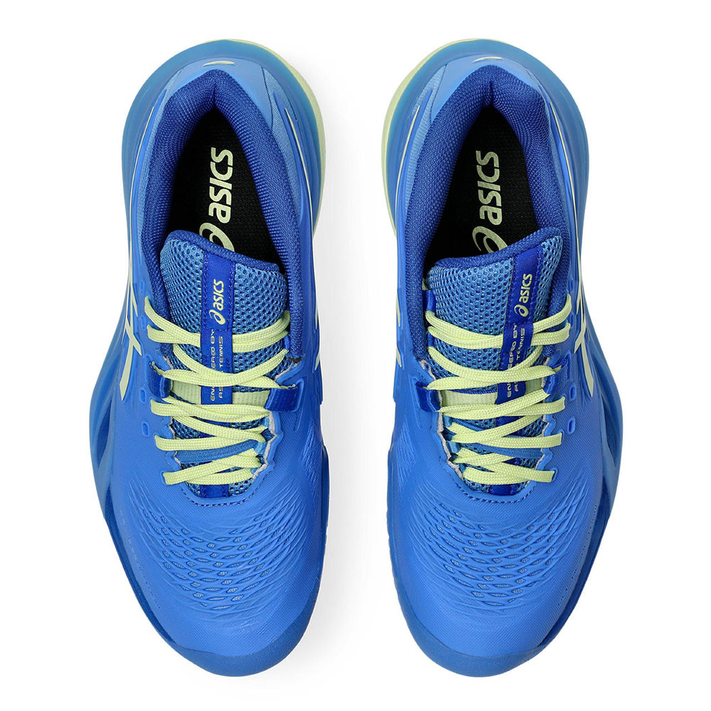 adidas Courtflash Pickleball Shoe - Men's - Blue Coast/Huddle Yellow