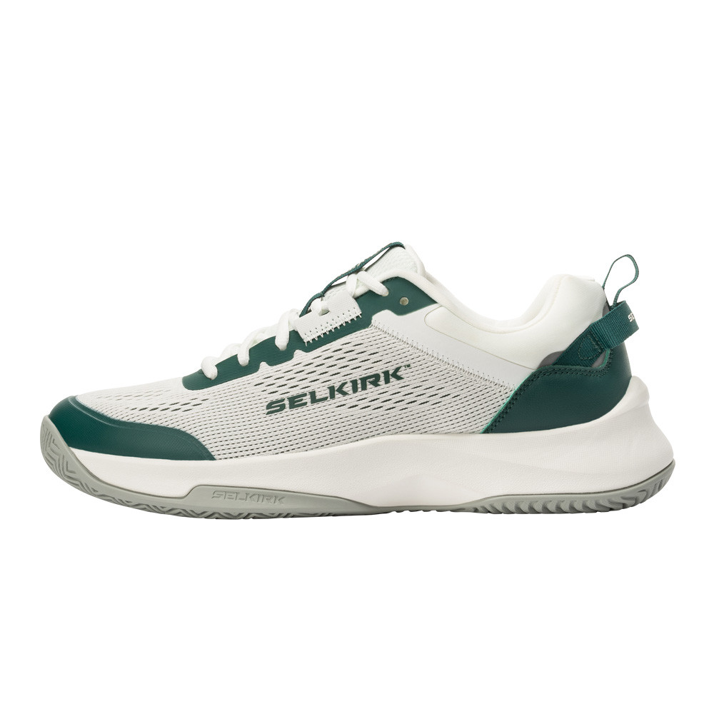 Selkirk CourtStrike Men's White/Dark Green Pickleball Shoe | Fast